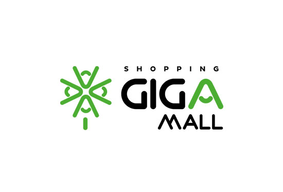Logo do Shopping Giga Mall Messejana